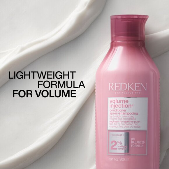 Redken - Volume Injection Duo Shampoo & Conditionery For Fine Hair - 500 ml / 16 - Picture 5 of 8